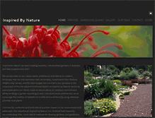 Tablet Screenshot of inspiredbynature.biz